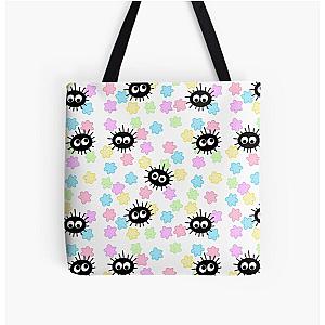 My Neighbor Totoro - Konpeito Soot Sprites - Small  All Over Print Tote Bag RB2212