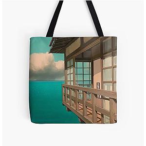 Spirited Away - beautiful view sea All Over Print Tote Bag RB2212