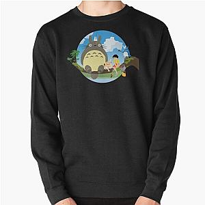 Spirited Away - Spirited faces away Pullover Sweatshirt RB2212