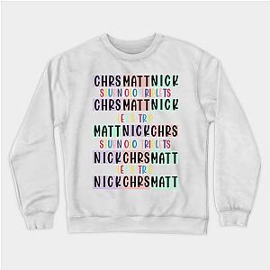 Sturniolo Triplets Let's Trip - Chris - Matt - Nick Sweatshirt TP0509