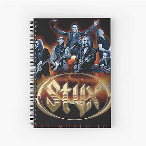 2022 World Tour Styx Spiral Notebook