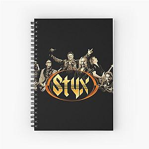 Styx Vintage Tour Spiral Notebook