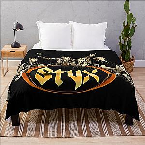 Styx Vintage Tour Throw Blanket