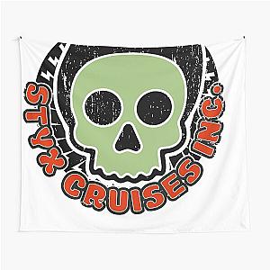 Colour Styx Skull Logo Tapestry