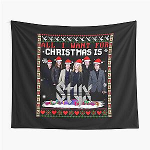 All I Want For Christmas Is STYX Tapestry