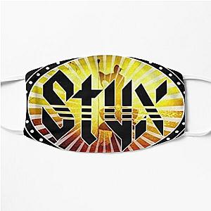 Styx 1972 Rock Band Wooden Nickel On Stage Bright Lights Flat Mask