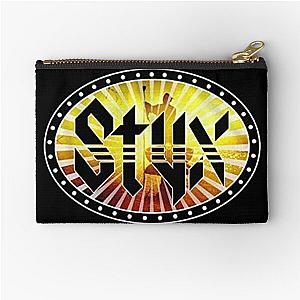 Styx 1972 Rock Band Wooden Nickel On Stage Bright Lights Zipper Pouch