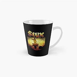 Styx 1972 American Rock Band Creepy Ferry Darkness in Light Tall Mug