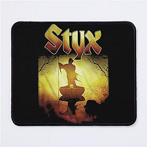 Styx 1972 American Rock Band Creepy Ferry Darkness in Light Mouse Pad