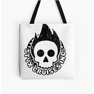 Styx Skull All Over Print Tote Bag