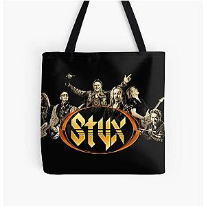 Styx Vintage Tour All Over Print Tote Bag