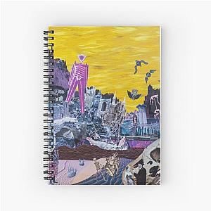 River Styx in Hell Collage Spiral Notebook