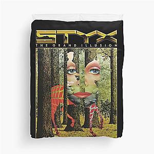 Band Styx Grand Illusion Vintage Duvet Cover