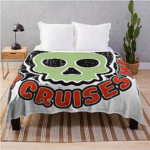 Colour Styx Skull Throw Blanket