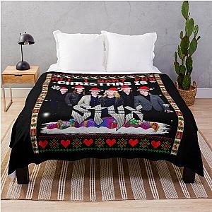 All I Want for Christmas Is STYX Throw Blanket