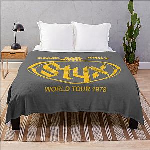 Come Sail Away with STYX Throw Blanket