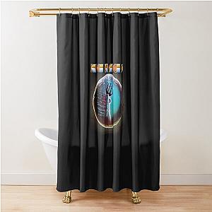 Band logo by styx Shower Curtain