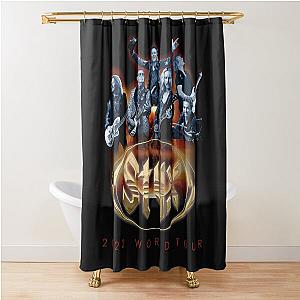 2022 World Tour Shower Curtain