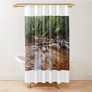 Styx River Tasmania Shower Curtain