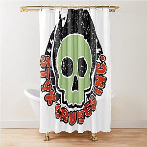 Colour Styx Skull Shower Curtain