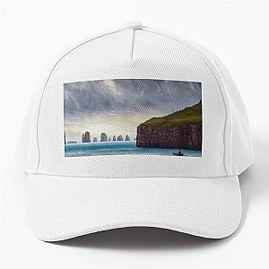 A person on a boat crosses Styx Baseball Cap