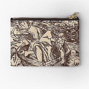 Crossing Zipper Pouch