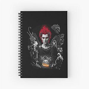 Hades Dark Ruler Styx Myth Spiral Notebook