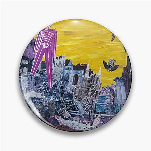River Styx in Hell Collage Pin