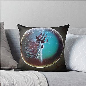 Band logo Styx throw pillow