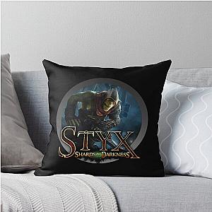 Styx is an American rock band Es Throw Pillow
