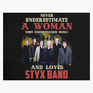 Never Underestimate A Woman Who Loves STYX Jigsaw Puzzle