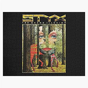 Band the STYX  Grand Illusion Vintage Jigsaw Puzzle