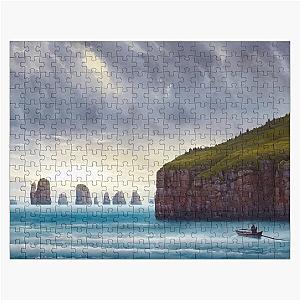 A person on a boat crosses Styx Puzzle