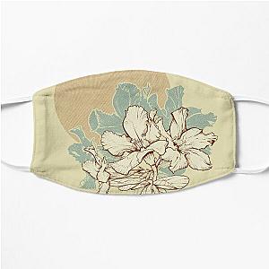 Sublime desert roses Flat Mask