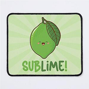 Sublime Kawaii citrus lime Mouse Pad