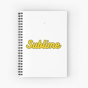 Sublime  Spiral Notebook