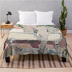 Elephant Sublime Serenity Throw Blanket