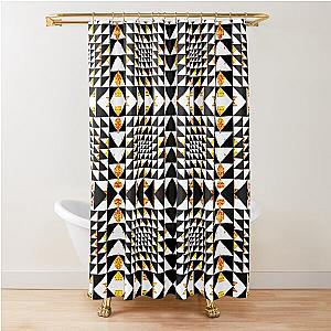 Geo Art Image Shower Curtain