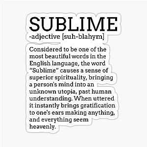 Sublime Sticker