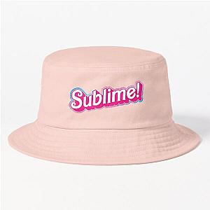 Glitter Sticker Movie Quote Bucket Hat