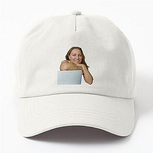 Sublime Woman with Smiling Face and Dad Hat