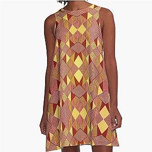 Geo Sublime Art Image A-Line Dress
