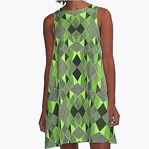 Geo Art Image A-Line Dress
