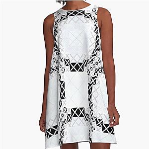 Geo Sublime Art Image A-Line Dress