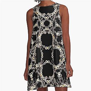 Geo Art Image A-Line Dress