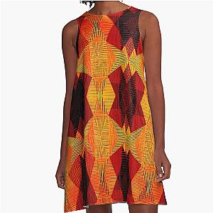 Geo Sublime Art Image A-Line Dress