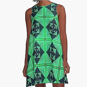Geo Sublime Art Image A-Line Dress