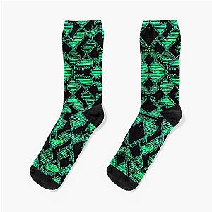 Geo Art Image Socks