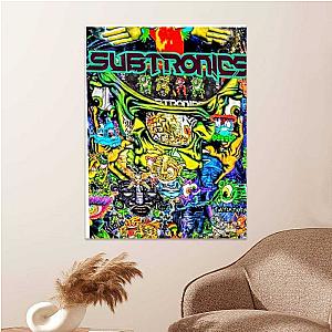 Subtronics Merch Poster Art Wall Poster Sticky Poster Gift for Fans Cool Classic Poster