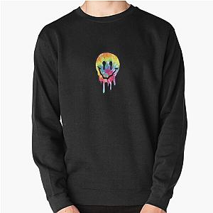 Melting Rainbow Smiley Melting Rainbow Smiley subtronics  Pullover Sweatshirt RB2306